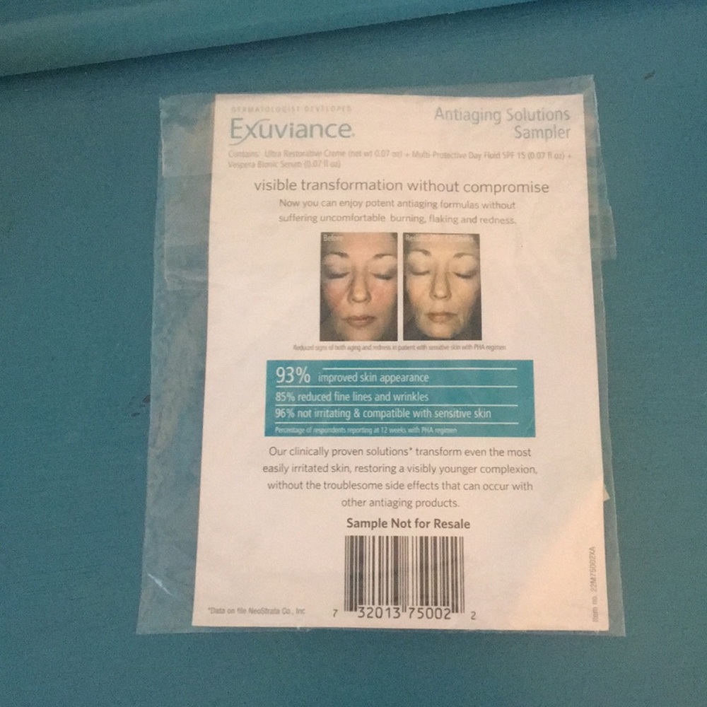 Exuviance anti-aging solutions sampler
